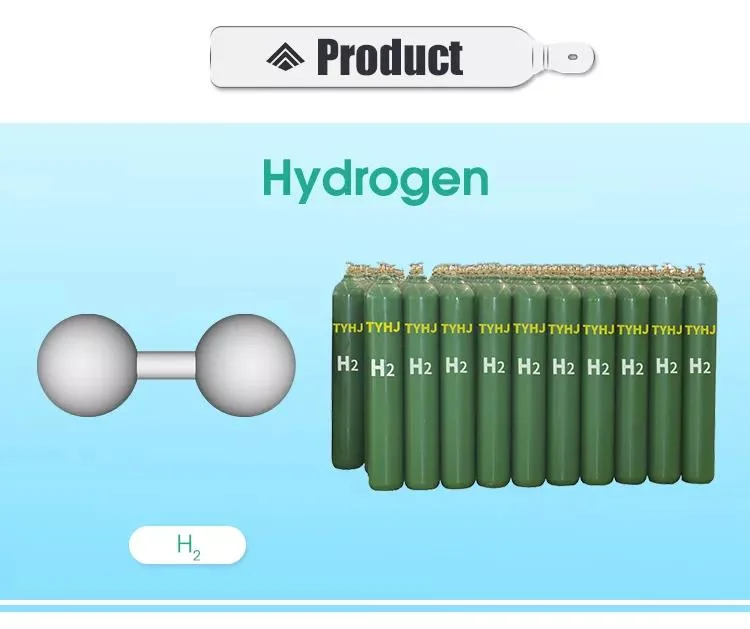 China Factory Direct Supply Industrial Gas Hydrogen H2