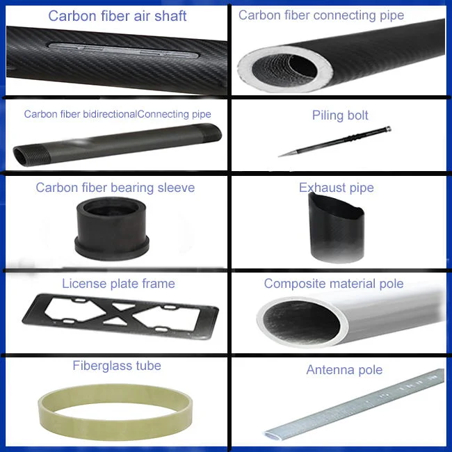 8000mm Length Customized Large Size Carbon Fiber/Carbon Fiber Products/ Carbon Fiber Tube with High Quality