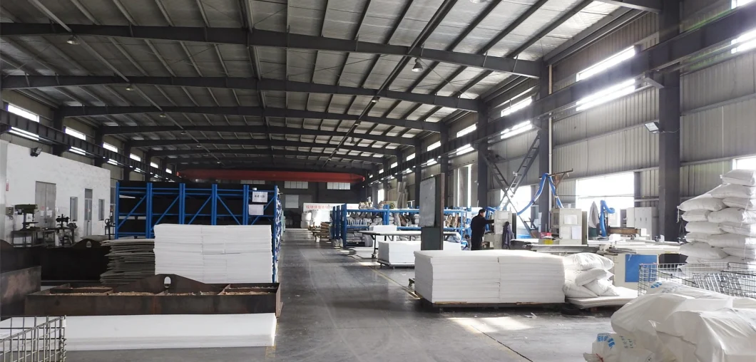 Moulded Presses HDPE UHMWPE Sheet, Pure White HDPE Thermoplastic Sheet