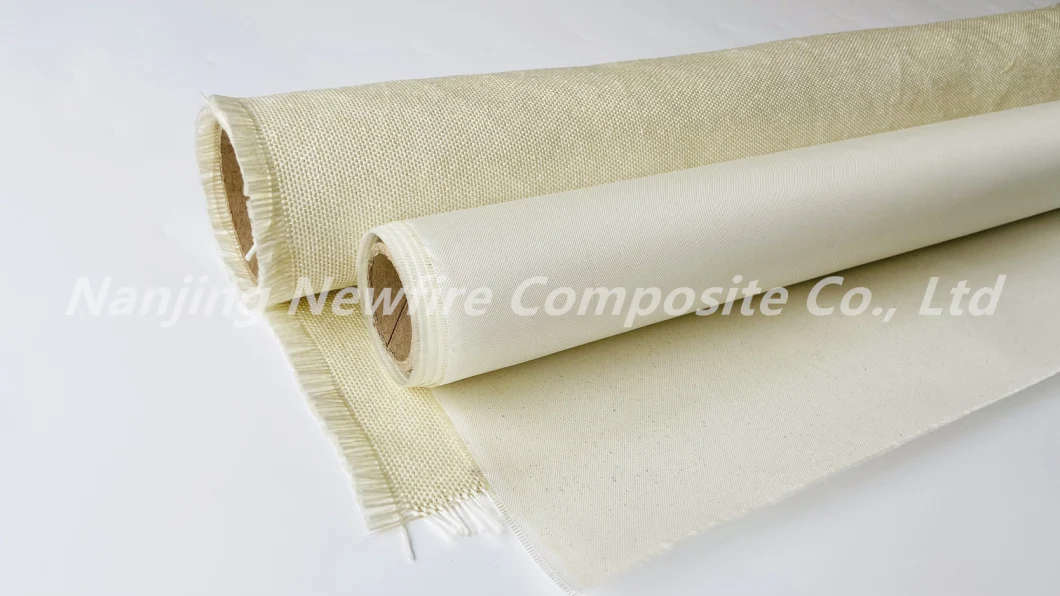 High Temperature Fiber Glass/Heat Resistant Vermiculite Coated High Silica/Texturized Fiberglass Cloth Good Thermal Insulation Glass Fiber Fabric